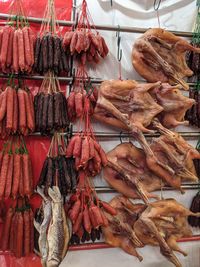 Various fruits for sale at market