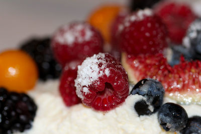 Close-up of strawberries