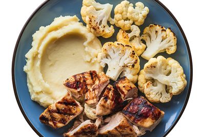 Close-up of food in plate