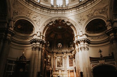 Low angle view of cathedral