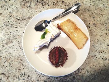 Close-up of food on plate