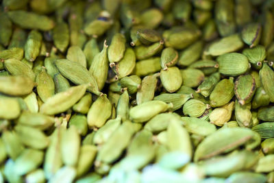 Full frame shot of cardamoms