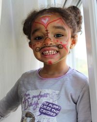 Portrait of smiling boy