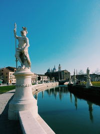 Historical center of the city of padova in italy