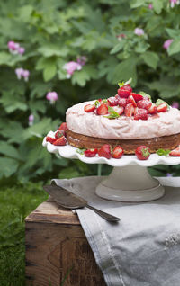 Strawberry cake