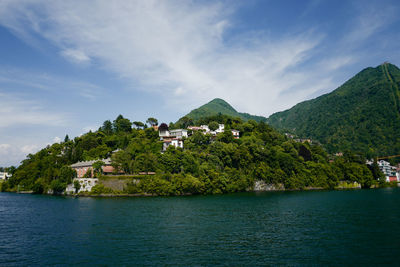 Green landscape in italy