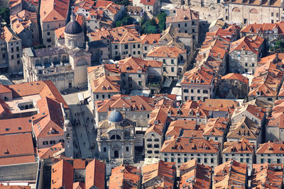 Full frame shot of residential district