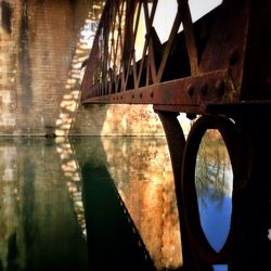 Built structure in water