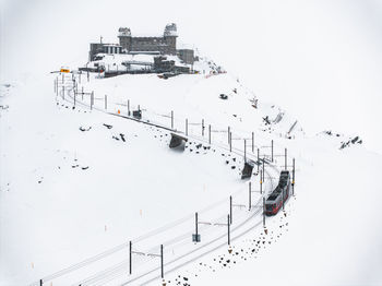 People skiing on snow