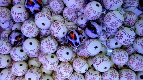 Full frame shot of multi colored candies for sale