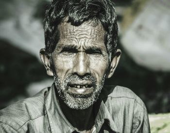 Portrait of a smiling man