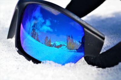 Close-up of blue sky