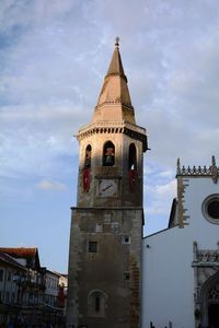 Low angle view of building against sky