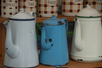 Close-up of container