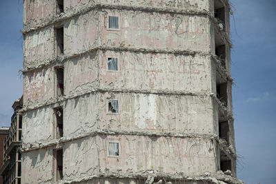 Low angle view of old building