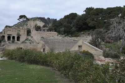 View of old building