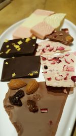 Close-up of ice cream cake