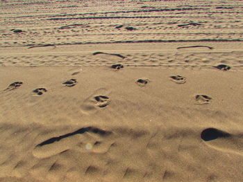 Full frame shot of sand