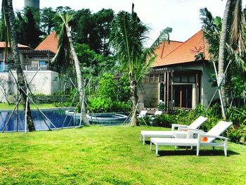 View of house and trees