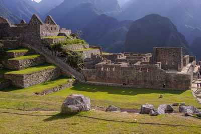 View of old ruins