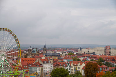 Cityscape against sky