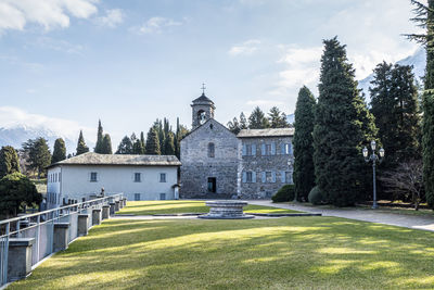 The beautiful abbey of piona