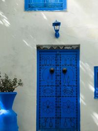 blue