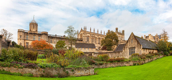 Christ church, war memorial garden, oxford, england
