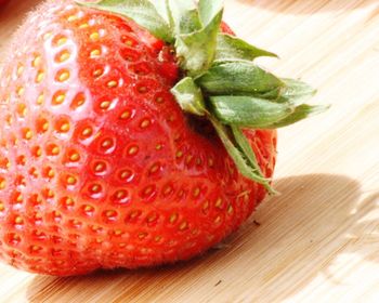 Close-up of strawberries