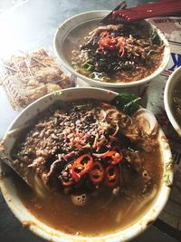 Close-up of food in bowl