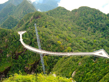 Scenic view of mountains