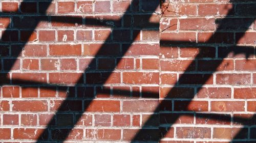 Full frame shot of brick wall