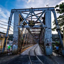 View of bridge against sky