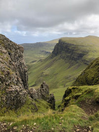 Rocky landscapes of scotland, isle of skye