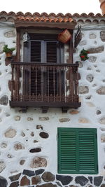 Window of building