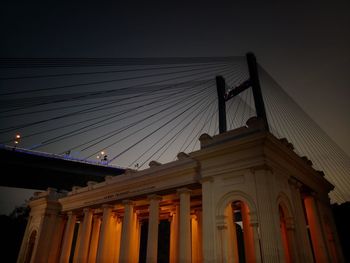 Low angle view of building against sky