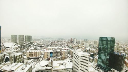 Aerial view of cityscape