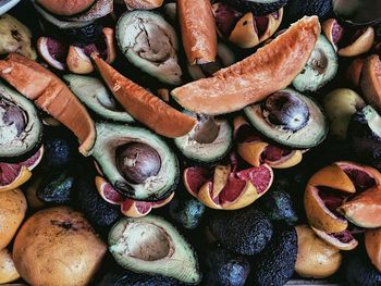 Full frame shot of fruits