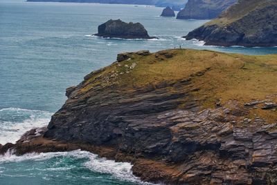 Scenic view of sea