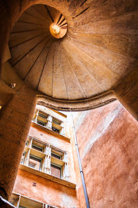 Low angle view of old building