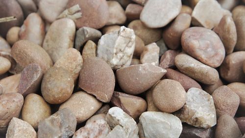 Full frame shot of stones