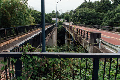 Bridge across river