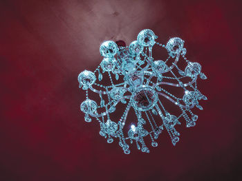 Close-up of ice crystals