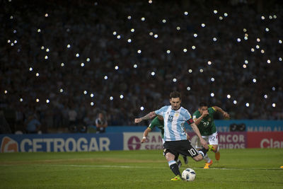 Man standing on field