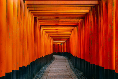 View of corridor of building