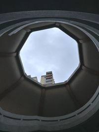 Low angle view of building against sky