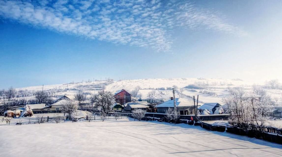 snow, winter, cold temperature, season, weather, covering, frozen, sky, white color, transportation, covered, built structure, snow covered, architecture, building exterior, nature, landscape, day, white, mode of transport