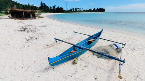 Scenic view of beach