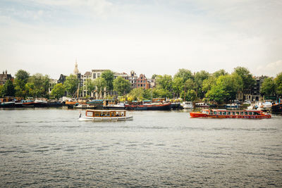 Scenic view of river against sky