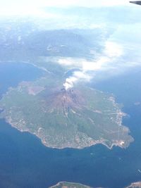 Aerial view of landscape